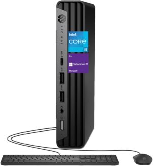 HP ProDesk 400 G9 Mini Business Desktop, 13th Gen Intel 14-Core i5-13500T
